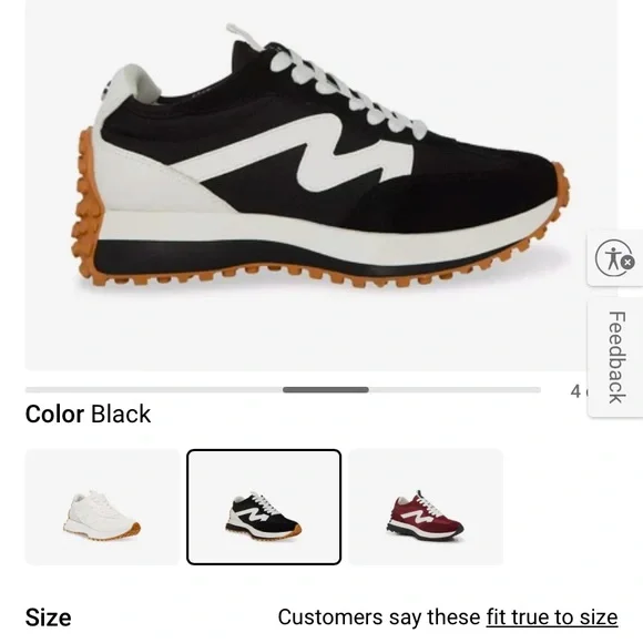 Steve Madden Campo Retro Jogger Sneaker - Women's - 8.5 - NWT - Picture 2 of 5